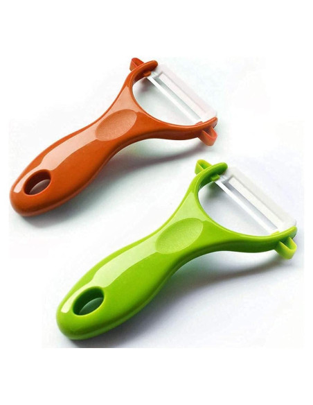 Peladores de Frutas y Verduras COLIBROX - Juego Ergonómico