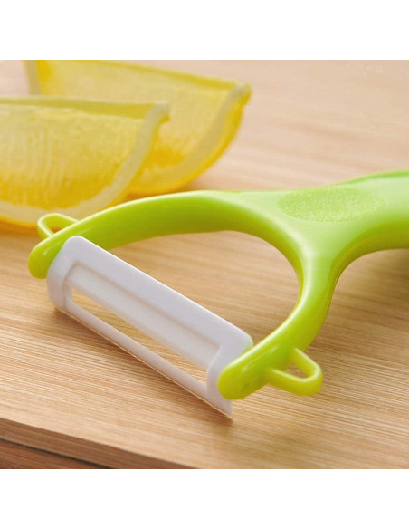 Peladores de Frutas y Verduras COLIBROX - Juego Ergonómico