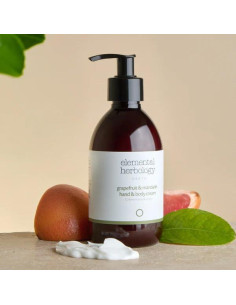 Crema Hidratante de Mano y Cuerpo Elemental Herbology 290 ml - Pomelo y Mandarina con Aloe Vera 2