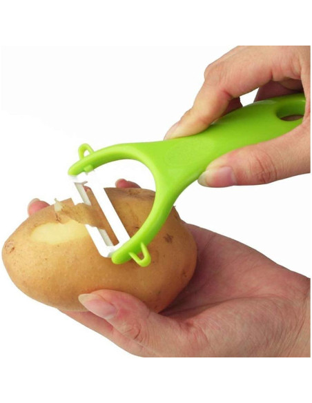 Peladores de Frutas y Verduras COLIBROX - Juego Ergonómico