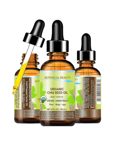 Aceite de Semilla de Chía Orgánico Botanical Beauty 120 ml