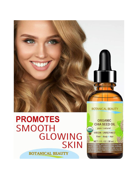 Aceite de Semilla de Chía Orgánico Botanical Beauty 120 ml