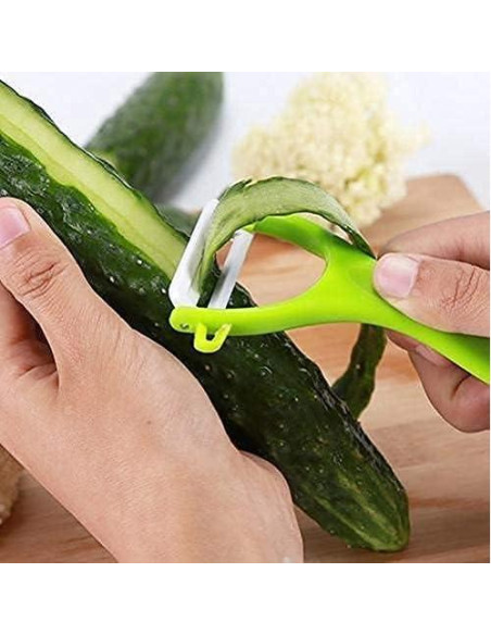 Peladores de Frutas y Verduras COLIBROX - Juego Ergonómico