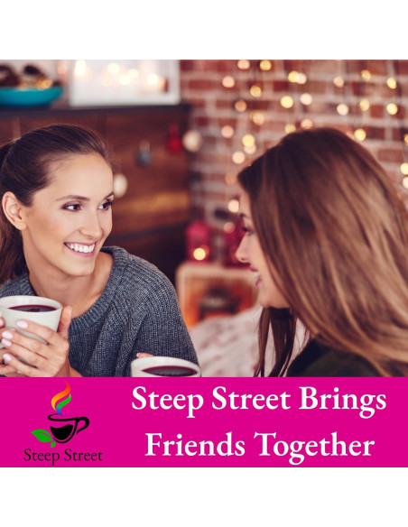 Té de hierbas Steep Street Hibiscus con colágeno 85g