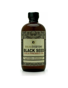 Aceite de Semilla Negra Halal 100% Puro 473 ml Prensado en Frío