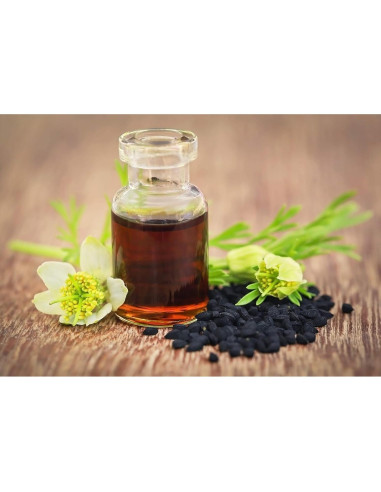 Aceite de Semilla Negra Halal 100% Puro 473 ml Prensado en Frío