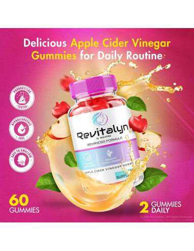 Gominolas Revitalyn de Vinagre de Manzana - 120 Unidades