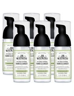 Limpiador de Manos Espumoso J.R. Watkins 47.3 ml - Paquete de 6