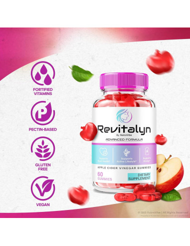 Gominolas Revitalyn de Vinagre de Manzana - 120 Unidades