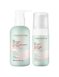 Evereden Set de Cuidado Facial y Corporal Multi-Vitaminas para Niños