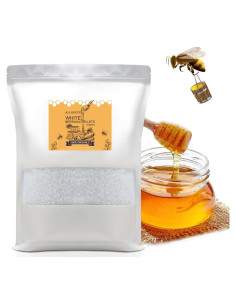 Pellets de Cera de Abeja Orgánica 0.91 kg Jeximing DIY