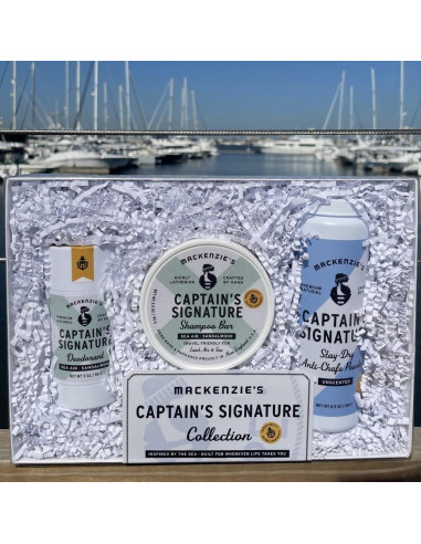 Colección de Cuidado Personal MacKenzie - Desodorante, Jabón y Polvo