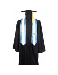 Estola de Graduación Argentina SECUNL 183x15cm Poliester
