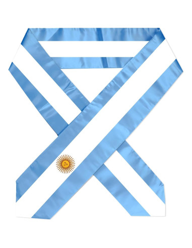 Estola de Graduación Argentina SECUNL 183x15cm Poliester