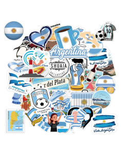 Stickers de Fútbol Argentina Maitys 282 Pcs Multicolor