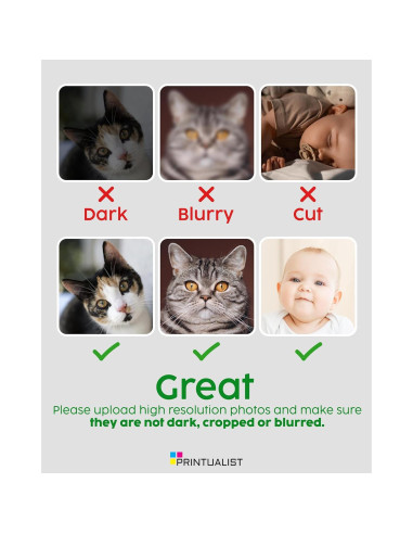 Cobija Personalizada Printualist 152x127 cm Franela Suave