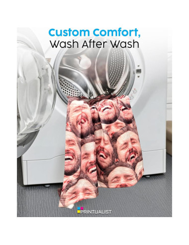 Cobija Personalizada Printualist 152x127 cm Franela Suave