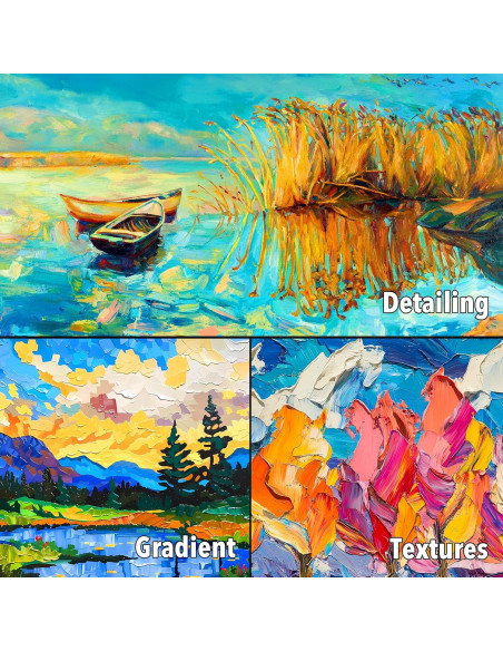 Juego de Pintura Acrílica Halobios 50 Colores 60 ml Premium