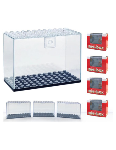 Cajas de Exhibición de Acrílico Liberty Molds para Minifiguras