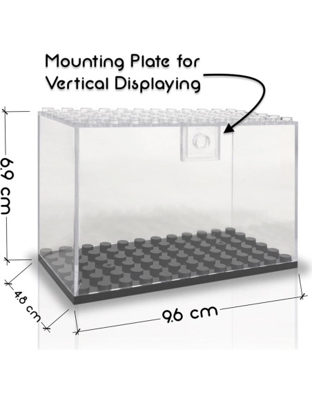Cajas de Exhibición de Acrílico Liberty Molds para Minifiguras