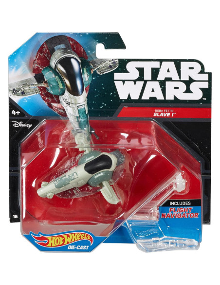 Nave Estelar Boba Fett Slave 1 Hot Wheels Star Wars