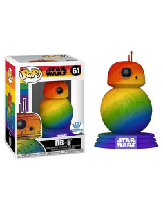 Figura Pop! BB-8 Arcoíris Funko Star Wars 9.5 cm