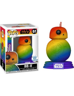 Figura Pop! BB-8 Arcoíris Funko Star Wars 9.5 cm 2