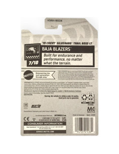 Hot Wheels Chevy Silverado Trail Boss LT 1:64 Mattel 2