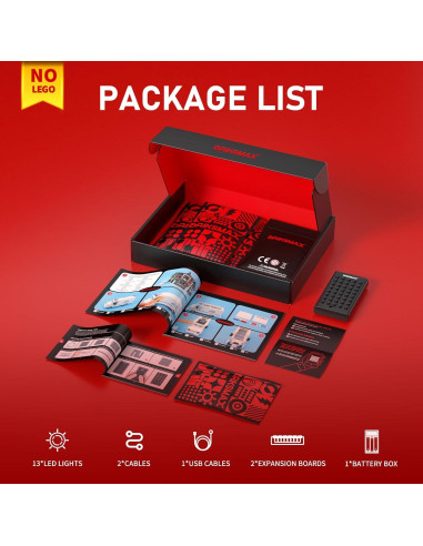 Kit de Iluminación LED BRIKSMAX para LEGO 10308 Calle Principal