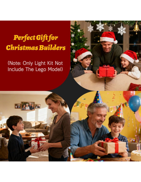 Kit de Iluminación LED BRIKSMAX para LEGO 10308 Calle Principal