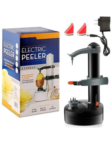 Pelador Eléctrico Automático Beacon Pet Negro - Alta Eficiencia