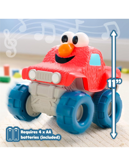 Camión Monstruo Elmo Giggle & Go Just Play 32.4x25.4cm