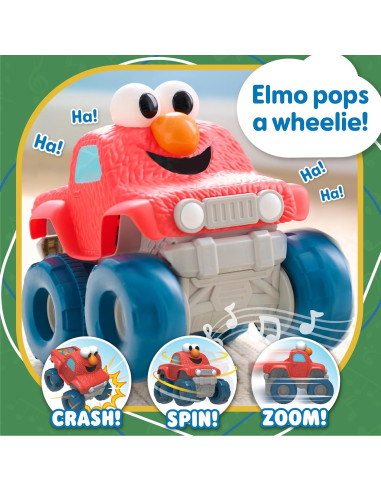 Camión Monstruo Elmo Giggle & Go Just Play 32.4x25.4cm