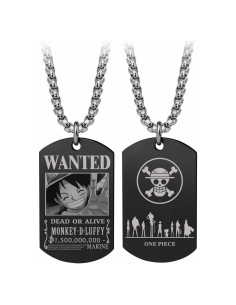 Colgante de Se Busca One Piece - Acero Inoxidable 70cm
