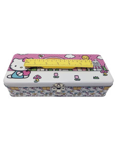 Caja de Almacenamiento Grande Hello Kitty The Tin Box 22.9x10.2 cm