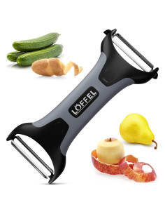 Pelador de Patatas y Verduras LFFEL - Doble Cara Ergonómico