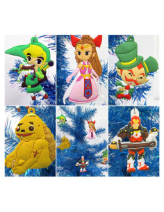 Conjunto de Adornos de Árbol de Navidad Legend of Zelda