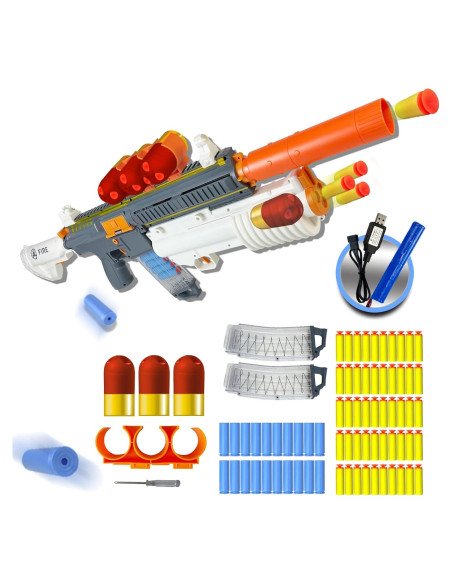 Pistola de Juguete Automática Yingbao EG-014-E con Lanzador de Granadas