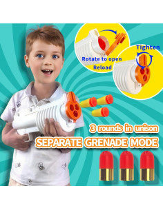 Pistola de Juguete Automática Yingbao EG-014-E con Lanzador de Granadas 2