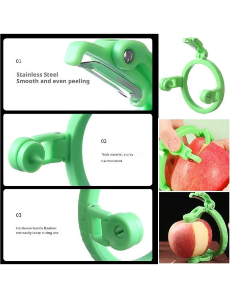 Pelador de Mano Genérico Plegable para Frutas y Verduras Pelador de Mano Genérico Plegable para Frutas y Verduras