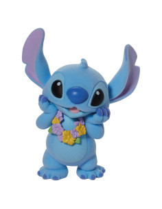 Figurita Enesco Grand Jester Disney Stitch Lei Hawaiano 8.9 cm
