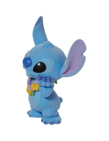 Figurita Enesco Grand Jester Disney Stitch Lei Hawaiano 8.9 cm