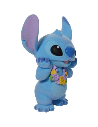 Figurita Enesco Grand Jester Disney Stitch Lei Hawaiano 8.9 cm