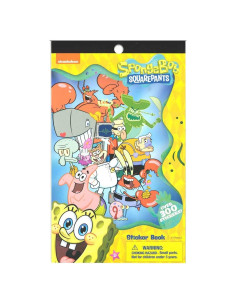 Bloc de Pegatinas Bob Esponja 200+ Diseños Innovadores