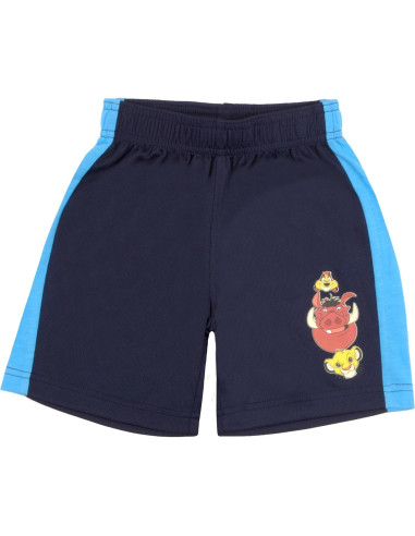 Conjunto Corto 3 Piezas Mickey Mouse Niños 3T Azul Cielo