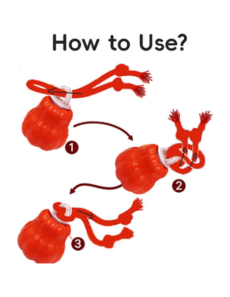 Pelota Interactiva Automática para Perros BLUEYPET 8cm