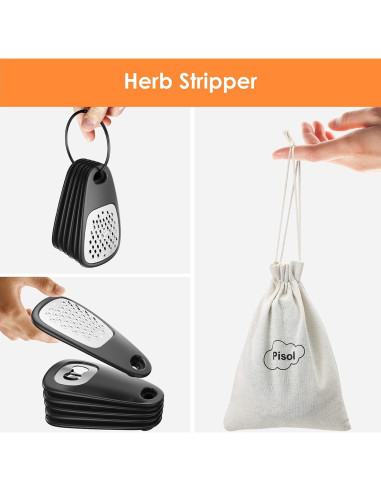 Juego de Gadgets de Cocina Pisol 6 Piezas Compacto y Multifuncional