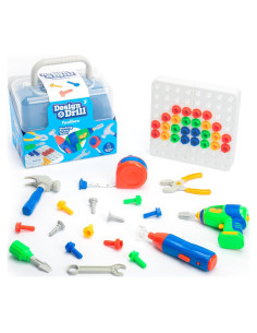 Caja de Herramientas Design & Drill Learning Resources - Set 7 Piezas