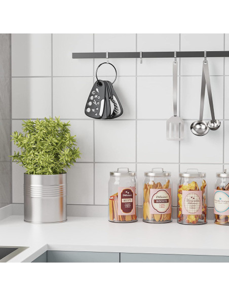 Juego de Gadgets de Cocina Pisol 6 Piezas Compacto y Multifuncional