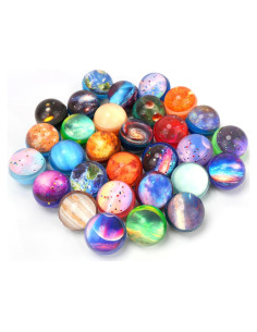 30 Pelotas Rebotadoras Galácticas Pllieay 32mm para Niños
